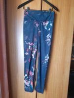 Leggings blau blumen jeggings  jogginghose Altstadt-Lehel - München/Lehel Vorschau