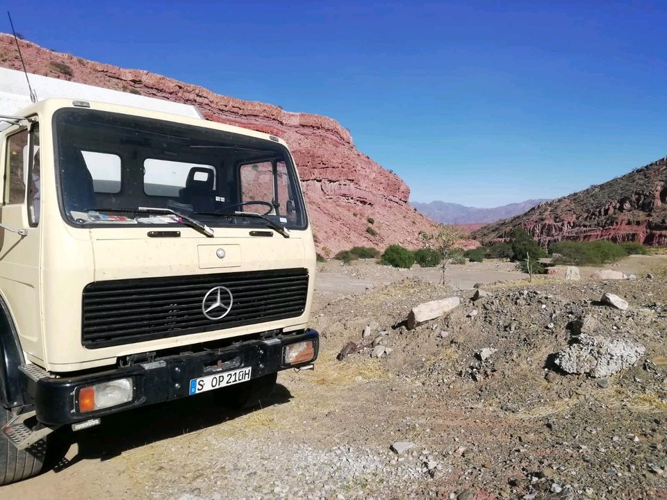 Wohnmobil 4x4 Allrad Mercedes in Stuttgart