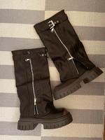 Asyllum Knee-High fold over chunky boots Braun Berlin - Köpenick Vorschau