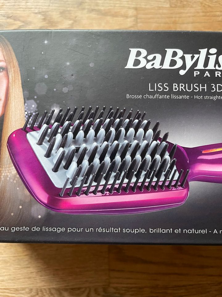 BaByliss liss brush 3D IONIC ANTISTATIC mit OVP neuwertig in Kalletal