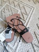Römer Sandalen H&M schwarz Leder NEU!!!! Bayern - Ampfing Vorschau