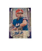 Kyle Trask Signierter 2021 Leaf Metal Draft Rookie Card SP 12/15 Hessen - Fuldatal Vorschau