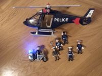 Playmobil Polizei Hubschrauber, Motorrad und Polizisten Brandenburg - Cottbus Vorschau