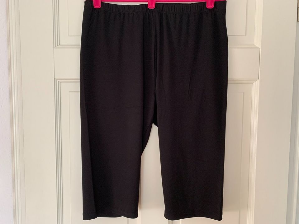 Denim & Co * Capri, Bermuda Hose schwarz XL, 48, 50 NEU * QVC in Bad Krozingen