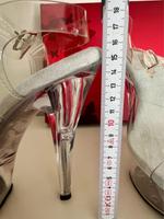 Pleaser Plateau Sandalen Größe 38 Clear 15cm Absatz 5 cm Plateau Nordrhein-Westfalen - Marl Vorschau