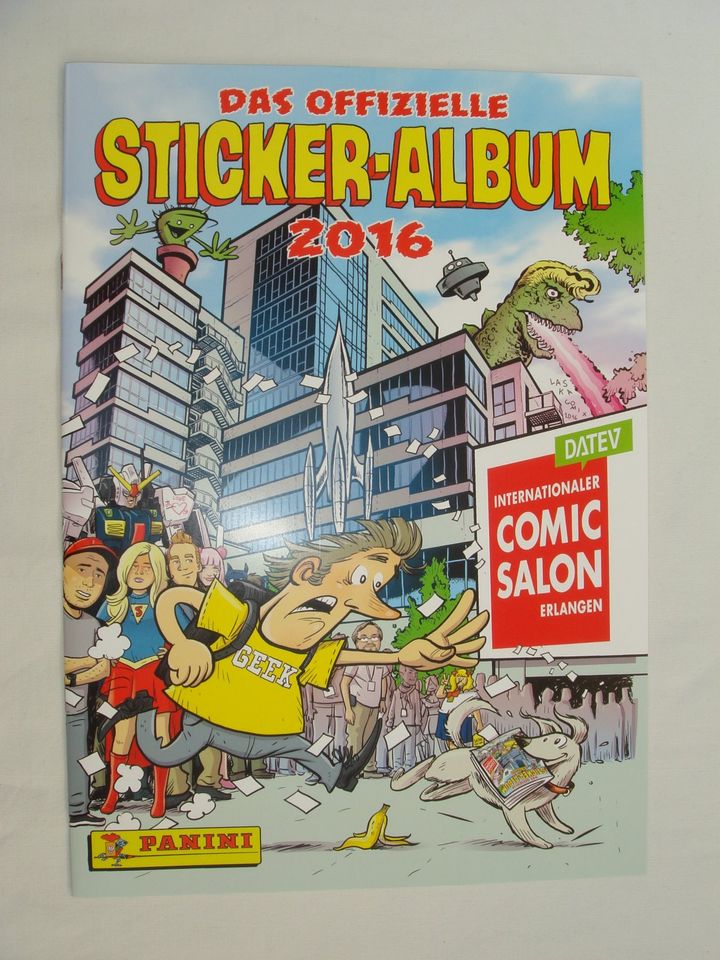 COMIC-SALON ERLANGEN 2016 - LEERALBUM + verschiedene lose STICKER in Geesthacht