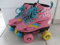 Rollschuhe Schuhe auf Rollen rosa Gr. 31 / 32 Rheinland-Pfalz - Wöllstein Vorschau