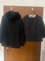 Ausgefallene Jacke mit Pelzkragen und Steppjacke schwarz Gr.42 Bayern - Altertheim Vorschau