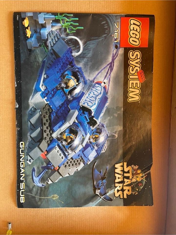 Lego Star Wars Gungan Sub 7161 Komplett OVP 1999 Sammlung TOP in Dannstadt-Schauernheim