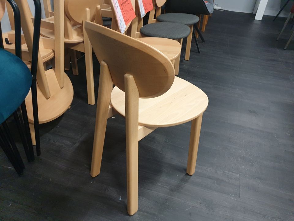 Neu Set 6x Stuhl Küchenstühle Holzstühle massiv Buche Niehoff %%% in Borken
