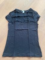 H&M Damen T-Shirt m. Spitze Gr. S schwarz € 3,50 Bayern - Dietmannsried Vorschau