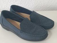 Damen Halbschuhe blau Größe 41 Hessen - Borken Vorschau