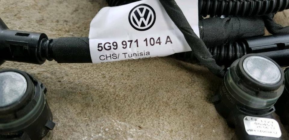 VW Golf 7 PDC Kabelbaum Neu Sensoren Hinten in Bördeland