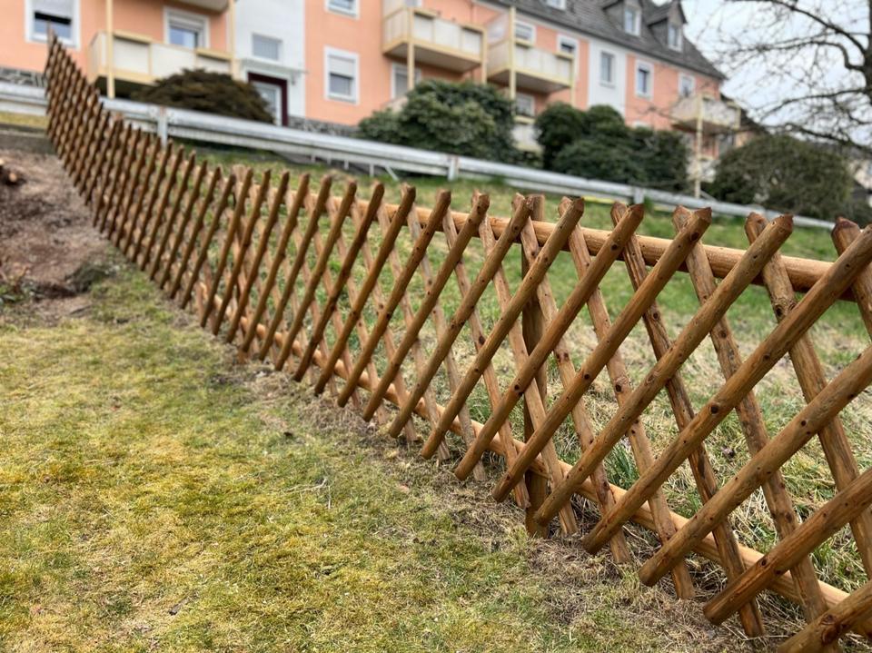 Zaunlatte Leiste Senkrecht Jägerzaun Holz Zaun - 5,5 x 80 cm KDI in Lennestadt