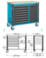 Hazet Werkbank fahrbare Werkbank Hessen - Fulda Vorschau