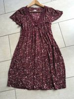 Esprit Kleid, Bordeauxrot mit Blumenmuster, Gr. S, TOP Bayern - Zwiesel Vorschau