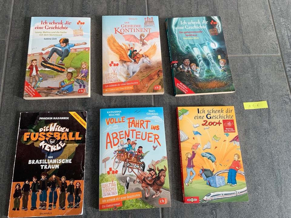 Taschenbücher ca. ab 5. Klasse, Jugendbücher, Grundschulbücher in Plößberg