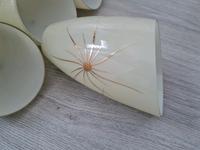 11 Lampenschirme aus Glas DDR vermutlich 70er Sachsen-Anhalt - Helbra Vorschau