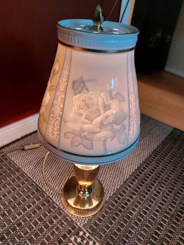 2 wunderschöne Lampen aus keramik und Messing in Hamburg