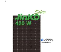 ❗️SALE❗️Jinko Solar N-Type Tiger Neo 420 W JKM420N-54HL4-V Modul Photovoltaik Schleswig-Holstein - Bargstedt (Holst) Vorschau