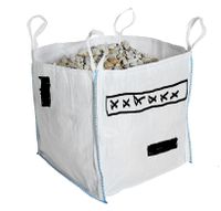 Big Bag 90x90x90 cm 1,5 t mit Werbeaufdruck (Baustoffhandel) Aachen - Aachen-Haaren Vorschau