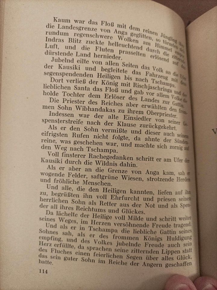 Antiquitäten Retro Bücher altindische Märchen A.Essigmann Sammeln in Hillscheid