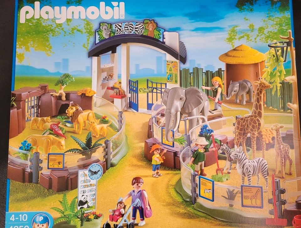 Playmobil 4850 großer Zoo OVP in Igersheim