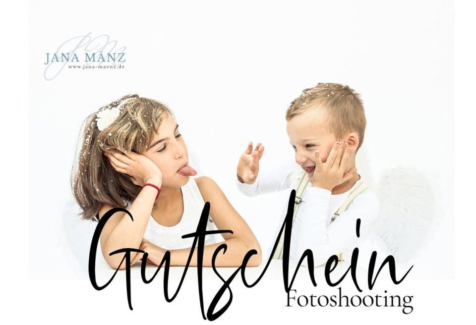 Gutschein für ein professionelles Fotoshooting in Grimma