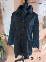 C&A schwarzer Damenmantel Gr. 42 Nordrhein-Westfalen - Lübbecke  Vorschau