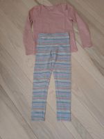 H&M Tchibo Leggings Langsamshirt Set,  Glitzer, 122 Kr. München - Hohenschäftlarn Vorschau