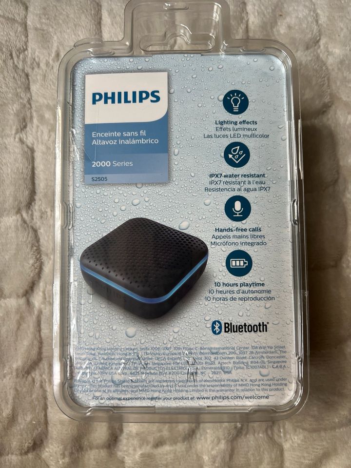 Philips waterproof speaker Bluetooth neu Ovp wlan in Bonn