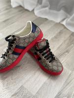 Gucci Damen Sneaker ACE GG SUPREME Hessen - Büttelborn Vorschau