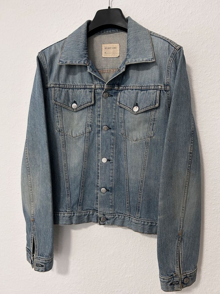 Helmut Lang vintage Jeans trucker jacke Größe M in Essen