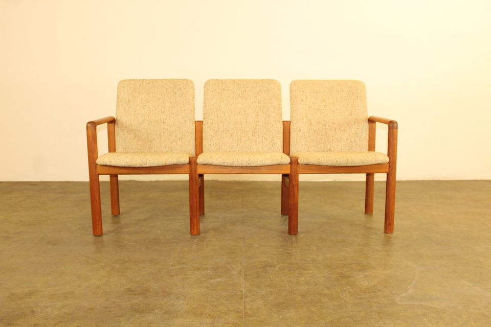 3 Sitzer danish Design Midcentury Couch Sofa Dänisch teak in Berlin