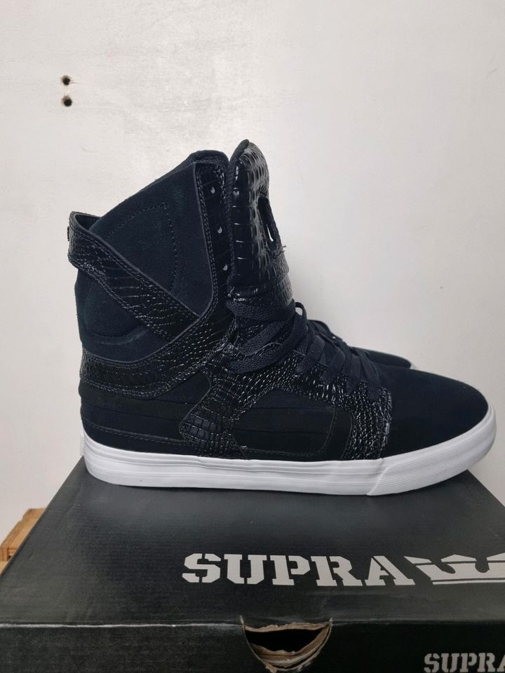 NEU - SIZE 44,5 - SUPRA SKYTOP 2 HIGH SCHWARZ in Hanau