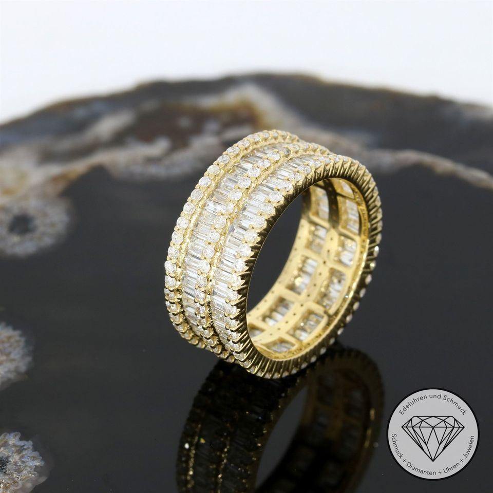 M*177737 Wert 13.200,- Memory Brillant Ring 585 / 14K Gold xxyy in Essen