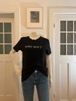 Schwarzes T-Shirt mit Schriftzug | Why Not? | Asos | Größe S/ 36 Eimsbüttel - Hamburg Eimsbüttel (Stadtteil) Vorschau