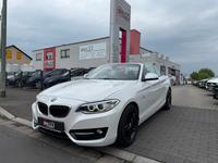 BMW 220i Cabrio Sport Line Navi LED FINANZIERUNG Hessen - Hanau Vorschau