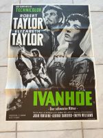 Filmplakat Ivanhoe, Robert Taylor, Elizabeth Taylor, sehr gut. Niedersachsen - Nienburg (Weser) Vorschau