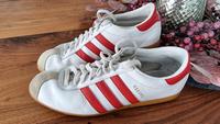 Adidas Original Rekord Retro Schuhe rot weiss TOP Zustand Hessen - Schaafheim Vorschau