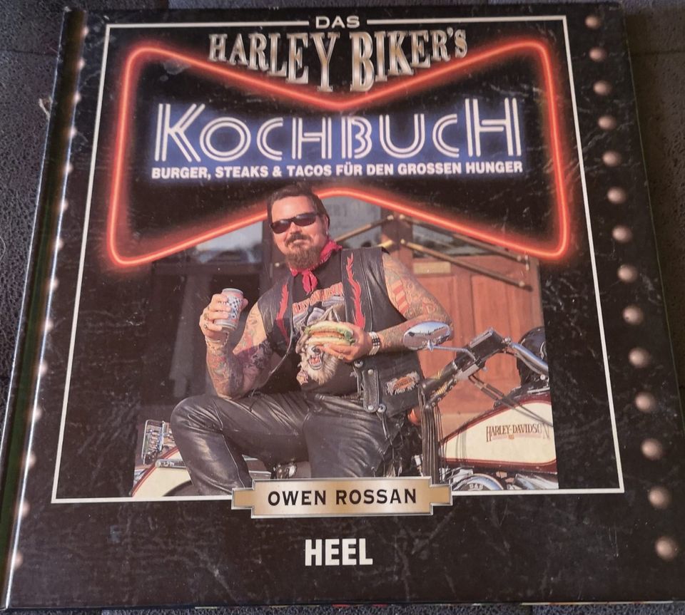 Kochbuch *Harley Biker`s* - Burger, Steaks, Tacos ... 34 in Kassel