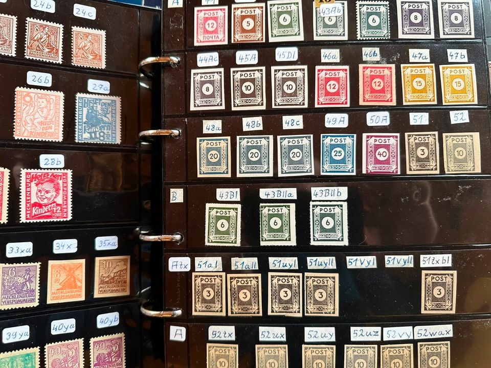 Briefmarkensammlung, Briefmarken, DDR,Österreich, deutsches Reich in Truchtlaching