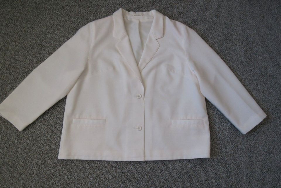 Damen-Blazer creme Gr. 27 in Wettstetten