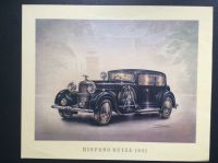 Oldtimer HISPANO SUIZA 1931, Bild, Poster 37,5 x 30 cm Bayern - Haarbach Vorschau