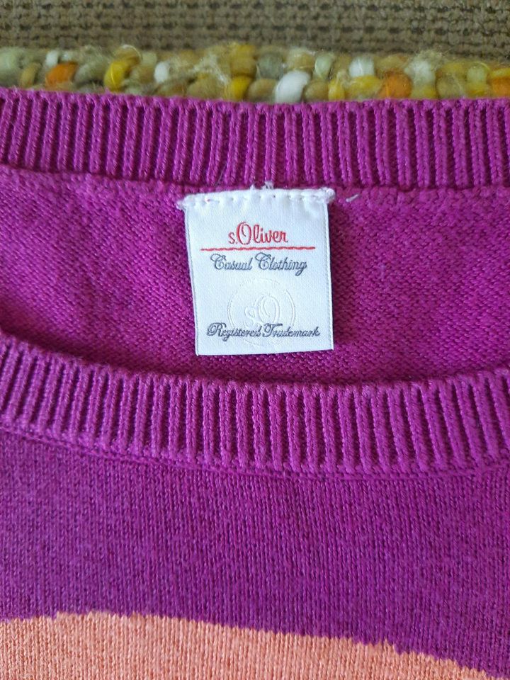 Strickpullover S.Oliver  L/164 Rosa in Wehretal