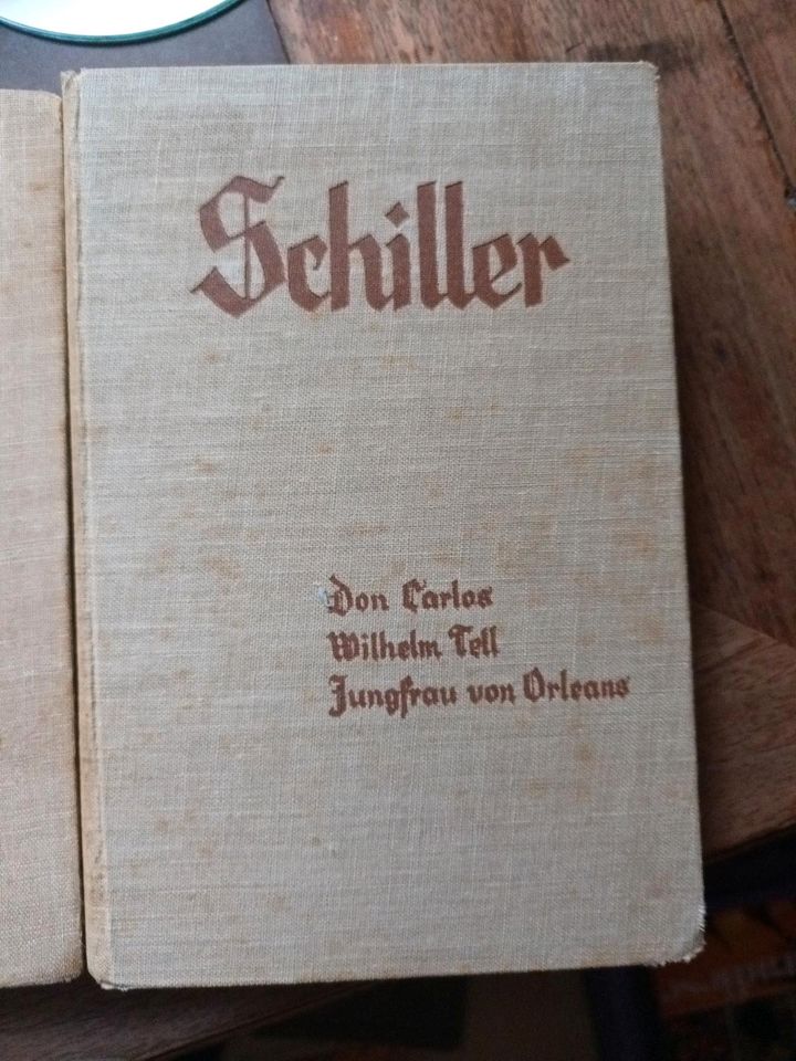 Goethe Schiller Götz von Berlichingen etc in Mansfeld