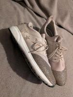 Sneaker Gr 42 beige Glitzer Marke Mustang Damen Bayern - Triefenstein Vorschau