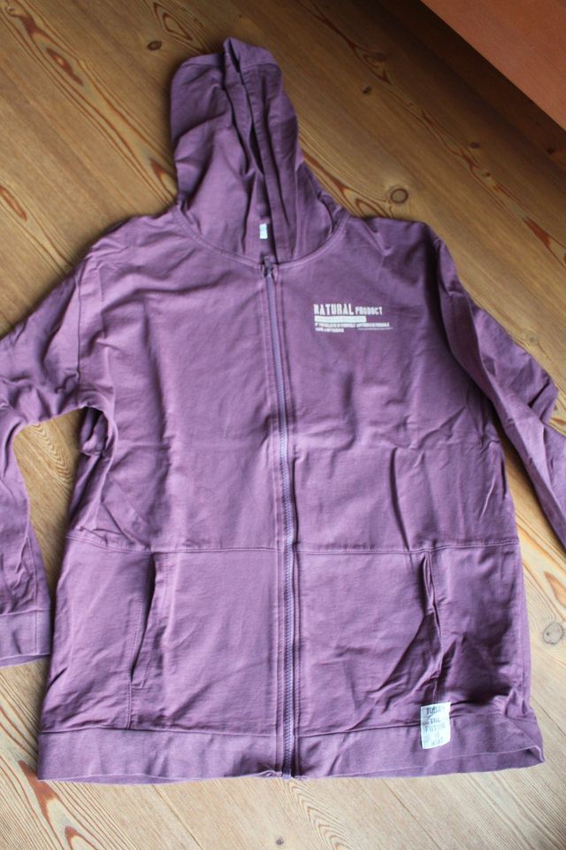 LC Waikiki Hoody Jacke GR. 164 aubergine und schwarz in Köln