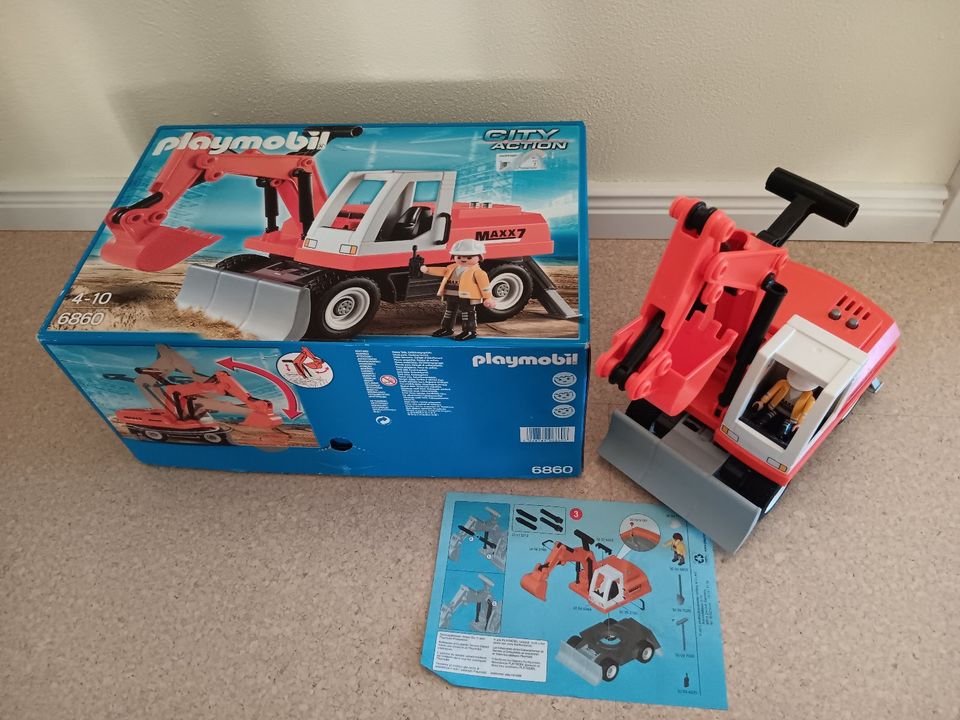 Playmobil 6860 Schaufelbagger in Peine