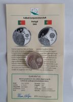 8 € Portugal 2005 Silber 500 St Fußball-EM 2004 Echtheitszertifik Hansestadt Demmin - Demmin Vorschau